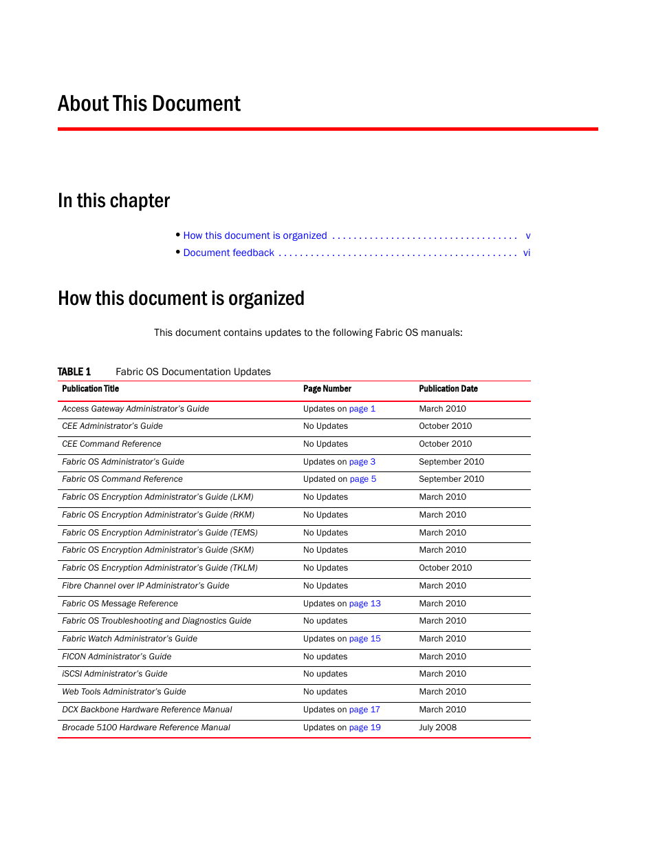 About this document, In this chapter, How this document is organized | Dell POWEREDGE M1000E User Manual | Page 5 / 26