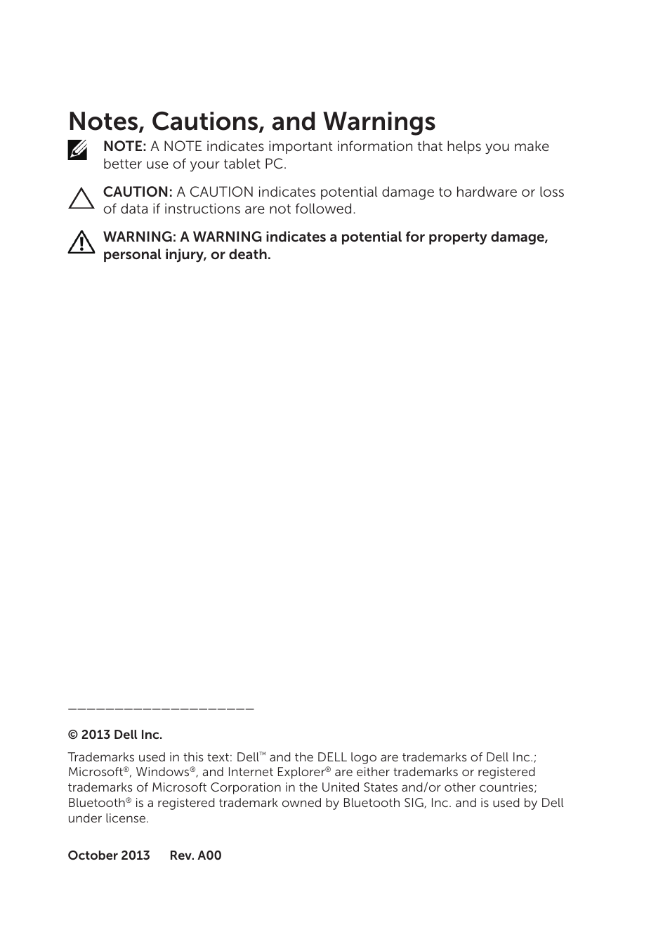 Dell Venue 8 Pro User Manual | Page 2 / 36