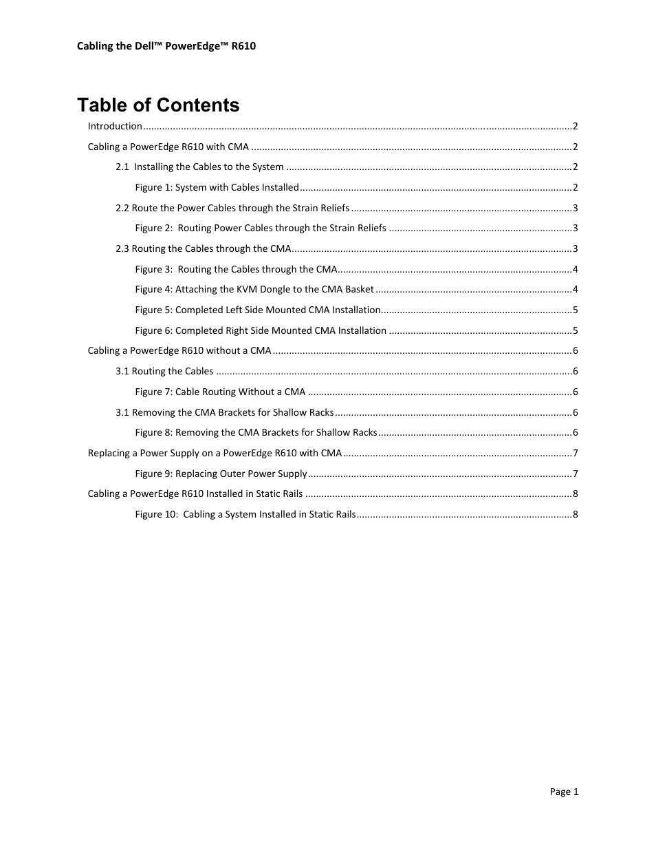 Dell PowerEdge Rack Enclosure 4620S User Manual | Page 3 / 10