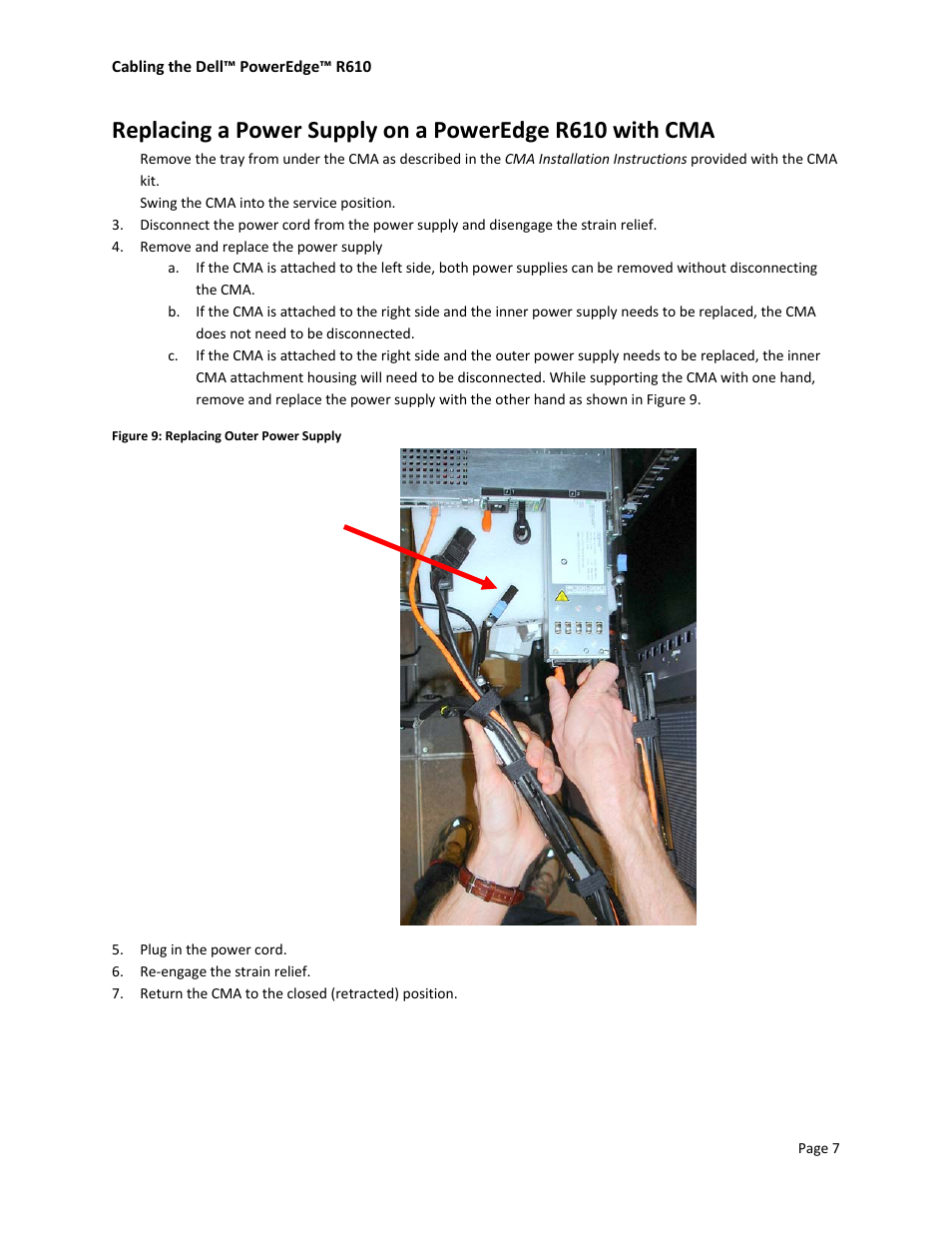 Dell PowerEdge Rack Enclosure 4620S User Manual | Page 9 / 10