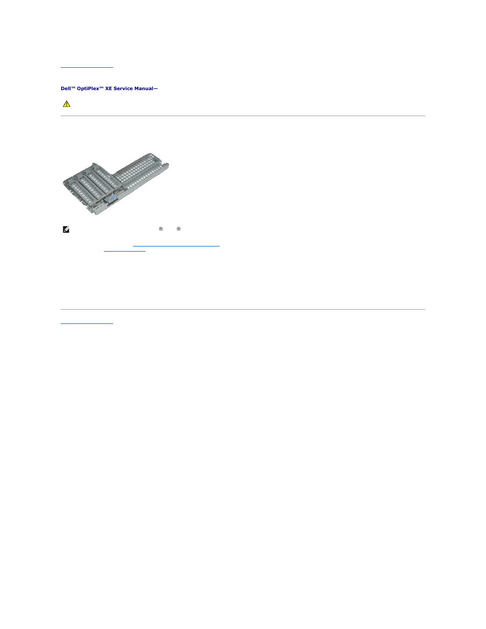 Back plate, Removing the back plate, Replacing the back plate | Dell OptiPlex XE (Early 2010) User Manual | Page 22 / 42