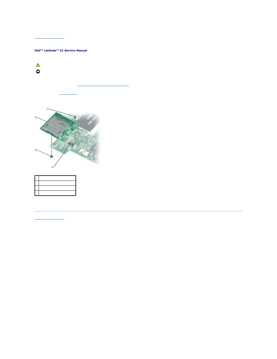 Secure digital card reader | Dell Latitude X1 User Manual | Page 29 / 38