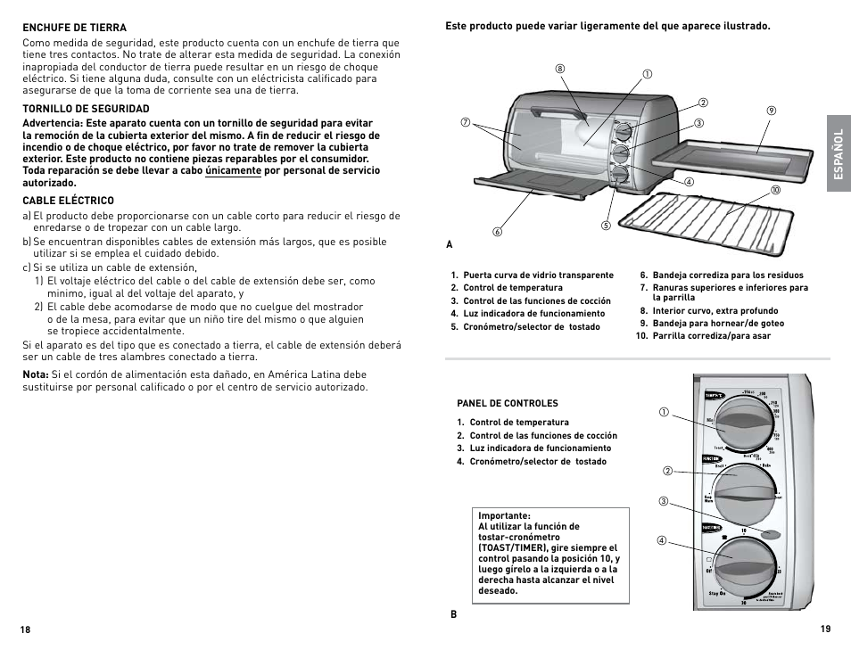 Black & Decker TRO490W User Manual | Page 10 / 19