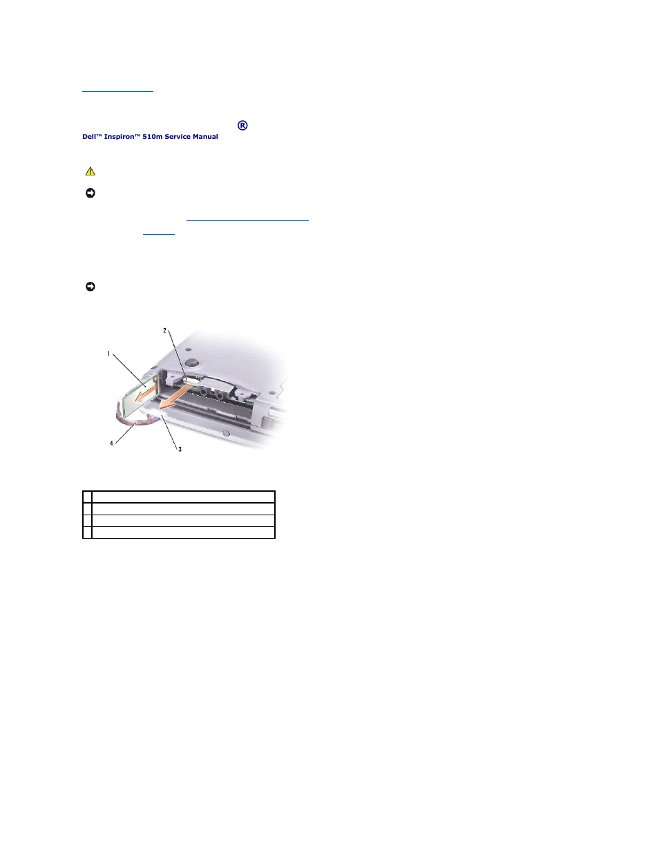 Pc card with bluetooth® wireless technology | Dell Inspiron 510m User Manual | Page 7 / 48