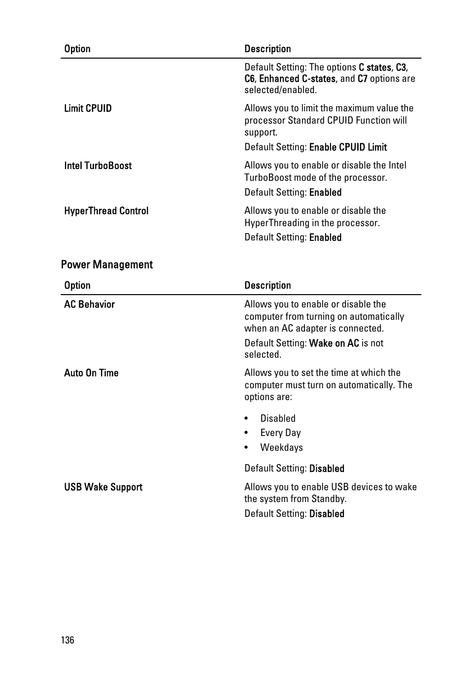 Dell Latitude E6420 ATG (Early 2011) User Manual | Page 136 / 145