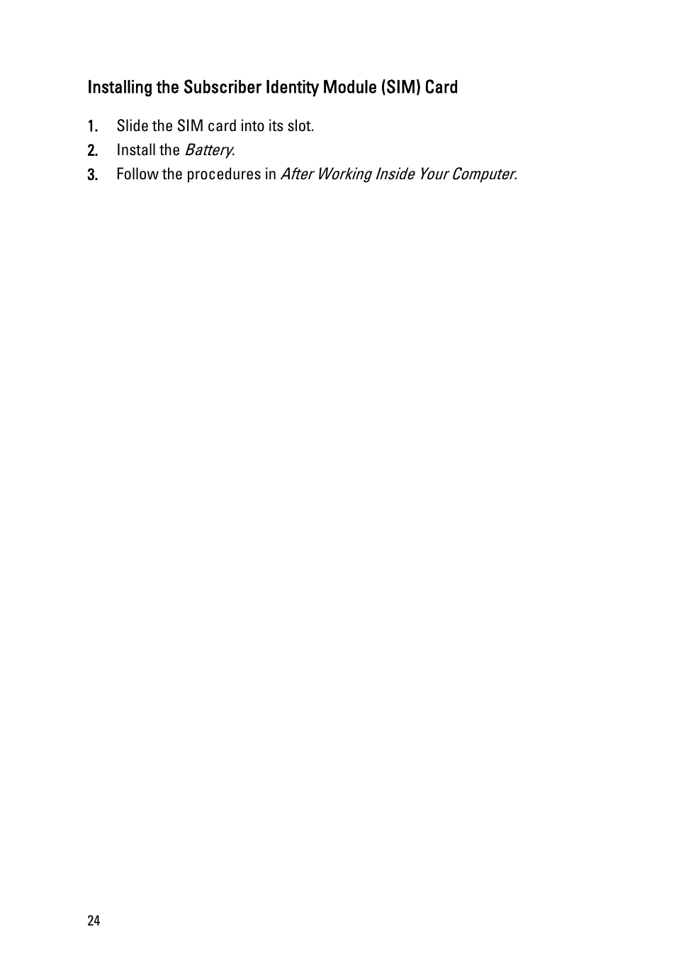 Dell Latitude E6420 ATG (Early 2011) User Manual | Page 24 / 145
