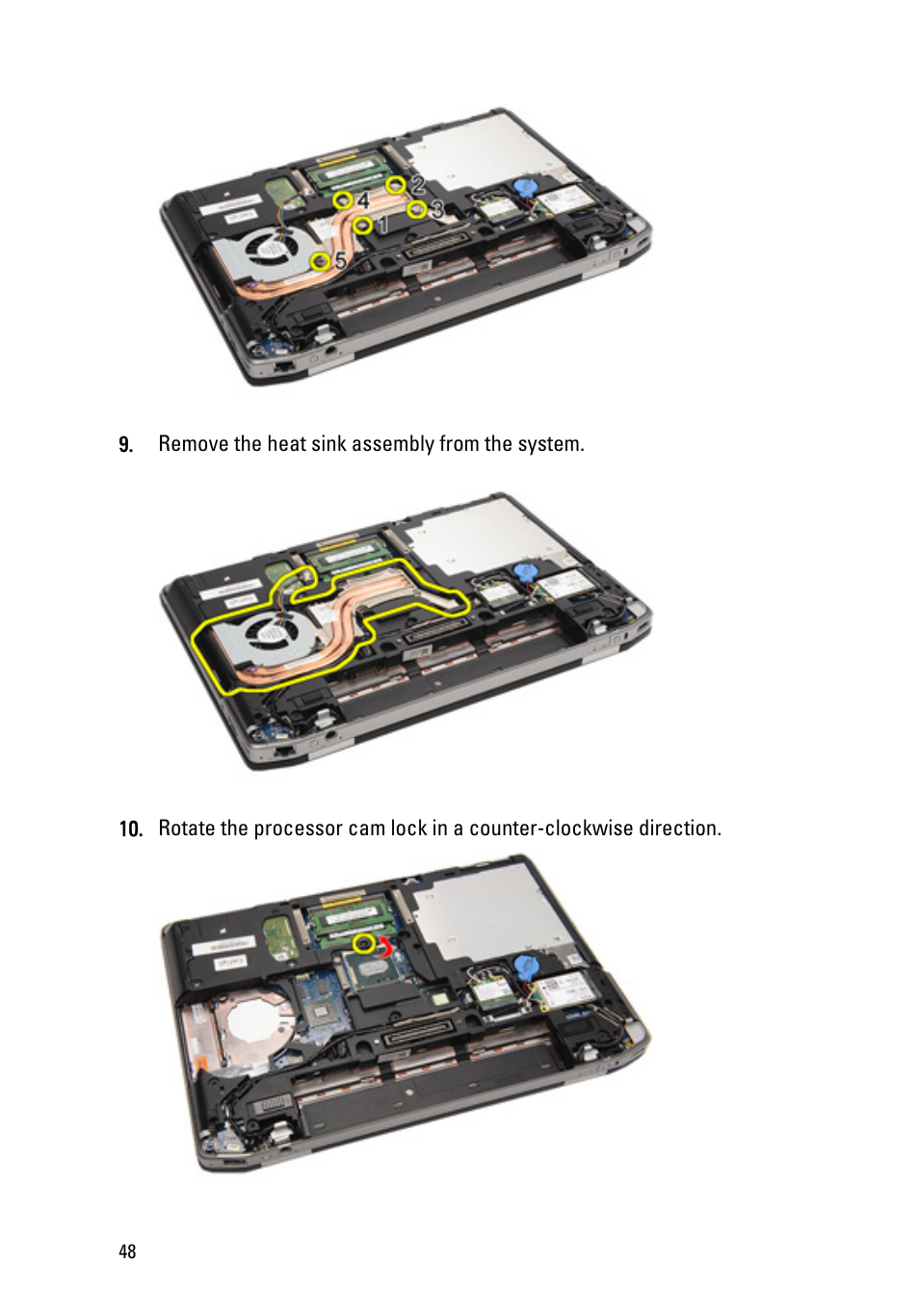 Dell Latitude E6420 ATG (Early 2011) User Manual | Page 48 / 145