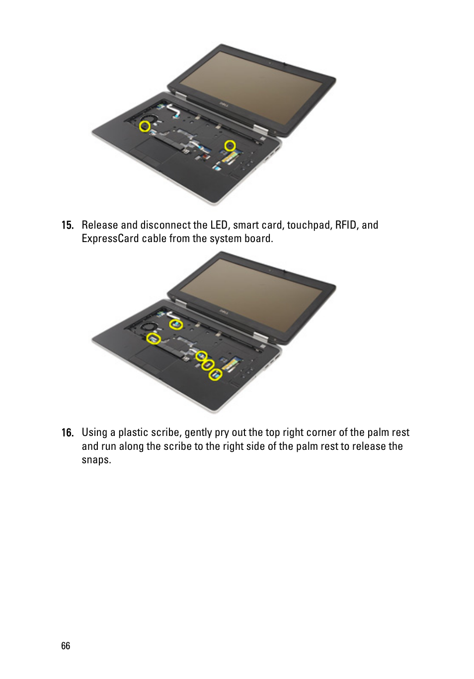 Dell Latitude E6420 ATG (Early 2011) User Manual | Page 66 / 145