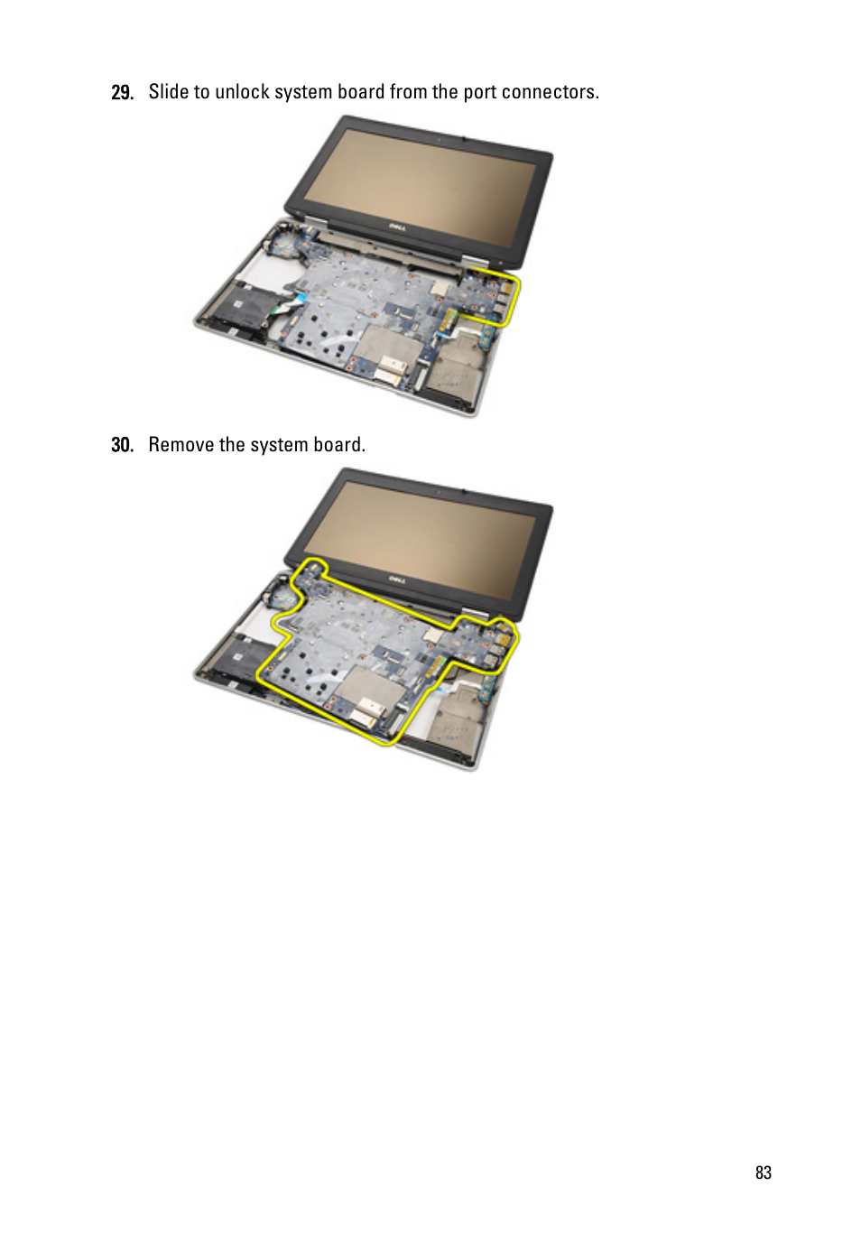 Dell Latitude E6420 ATG (Early 2011) User Manual | Page 83 / 145