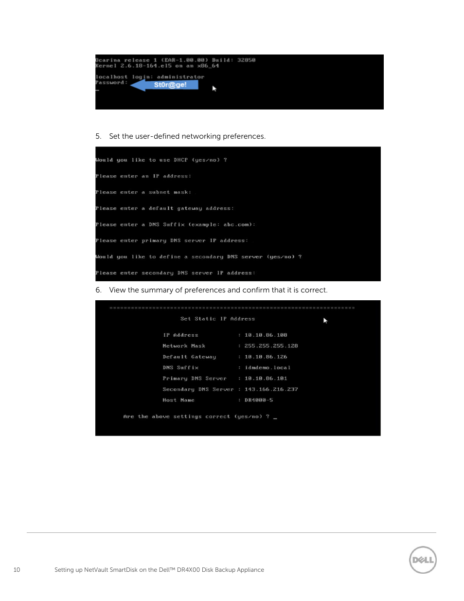Dell DR4000 User Manual | Page 10 / 37
