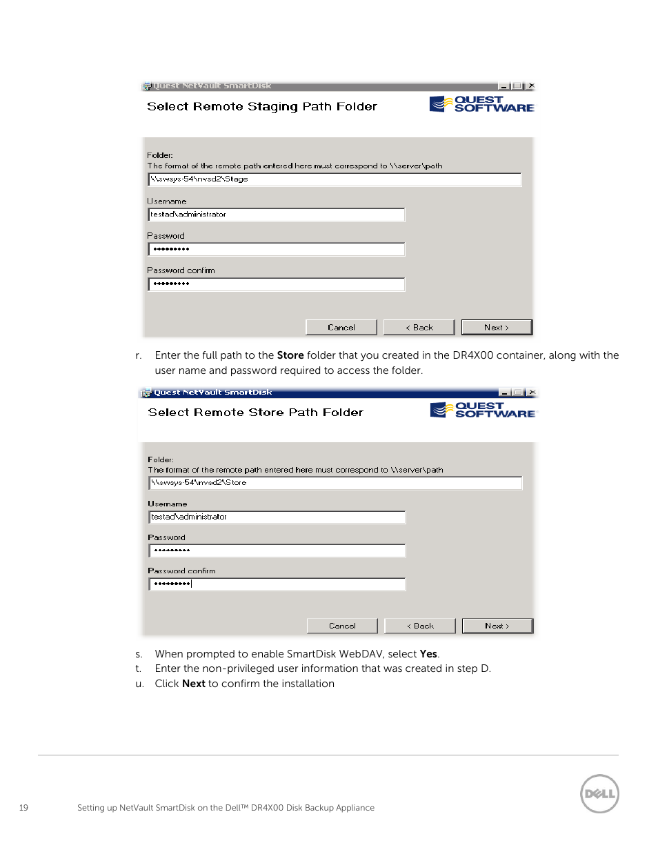 Dell DR4000 User Manual | Page 19 / 37