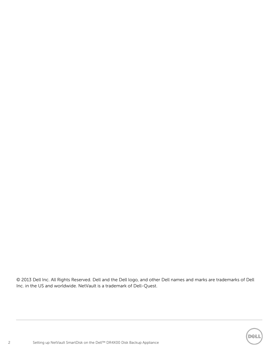 Dell DR4000 User Manual | Page 2 / 37