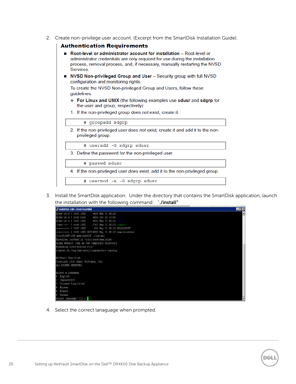 Dell DR4000 User Manual | Page 29 / 37