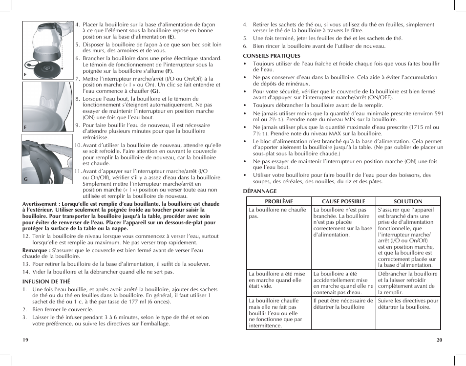 Black & Decker JKC660BC User Manual | Page 11 / 15