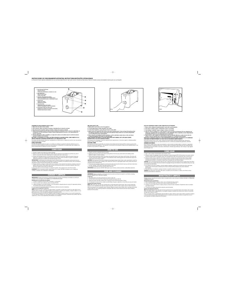 Black & Decker TT200 User Manual | 2 pages