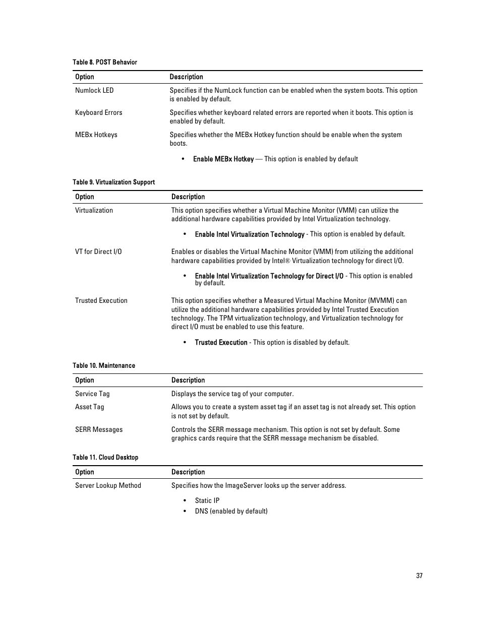 Dell OptiPlex 9020 (Mid 2013) User Manual | Page 37 / 59