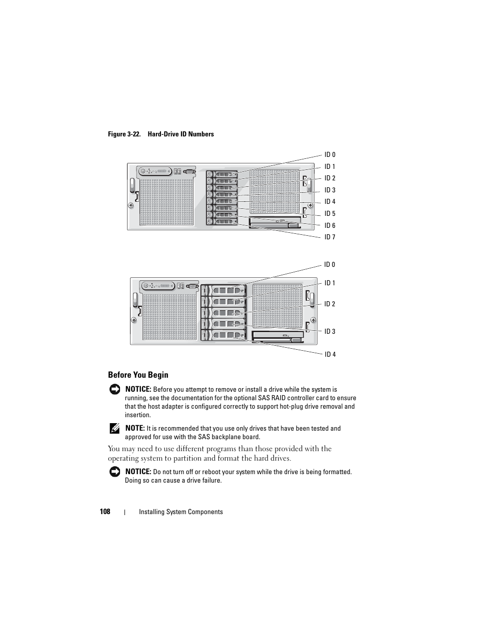 Before you begin | Dell PowerEdge R905 User Manual | Page 108 / 202