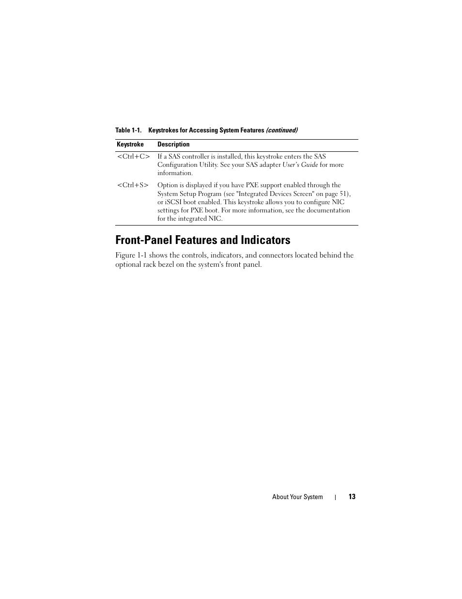 Front-panel features and indicators | Dell PowerEdge R905 User Manual | Page 13 / 202