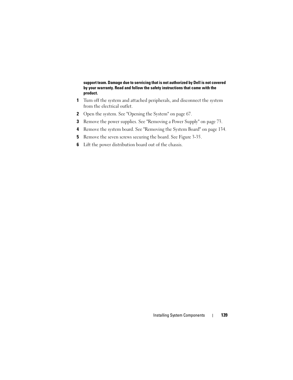 Dell PowerEdge R905 User Manual | Page 139 / 202