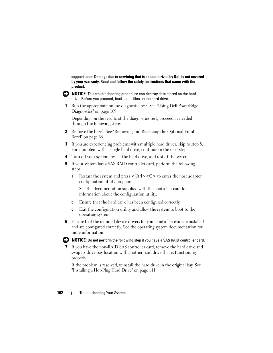 Dell PowerEdge R905 User Manual | Page 162 / 202