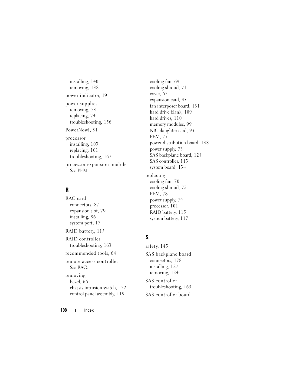 Dell PowerEdge R905 User Manual | Page 198 / 202