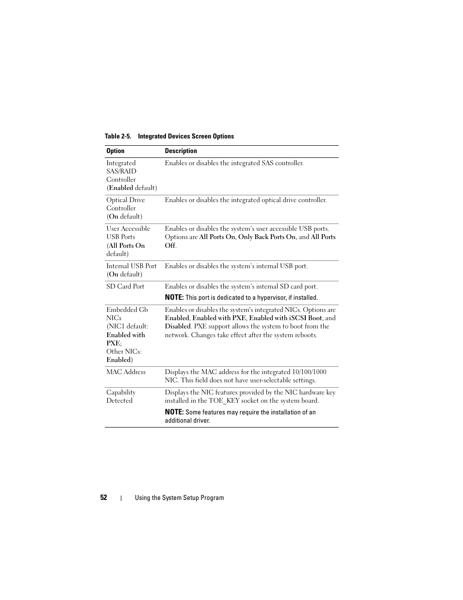 Dell PowerEdge R905 User Manual | Page 52 / 202