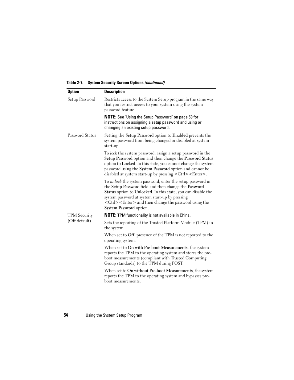 Dell PowerEdge R905 User Manual | Page 54 / 202