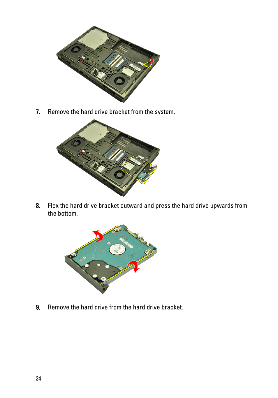 Dell Precision M4600 (Early 2011) User Manual | Page 34 / 142