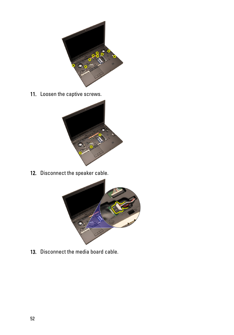 Dell Precision M4600 (Early 2011) User Manual | Page 52 / 142