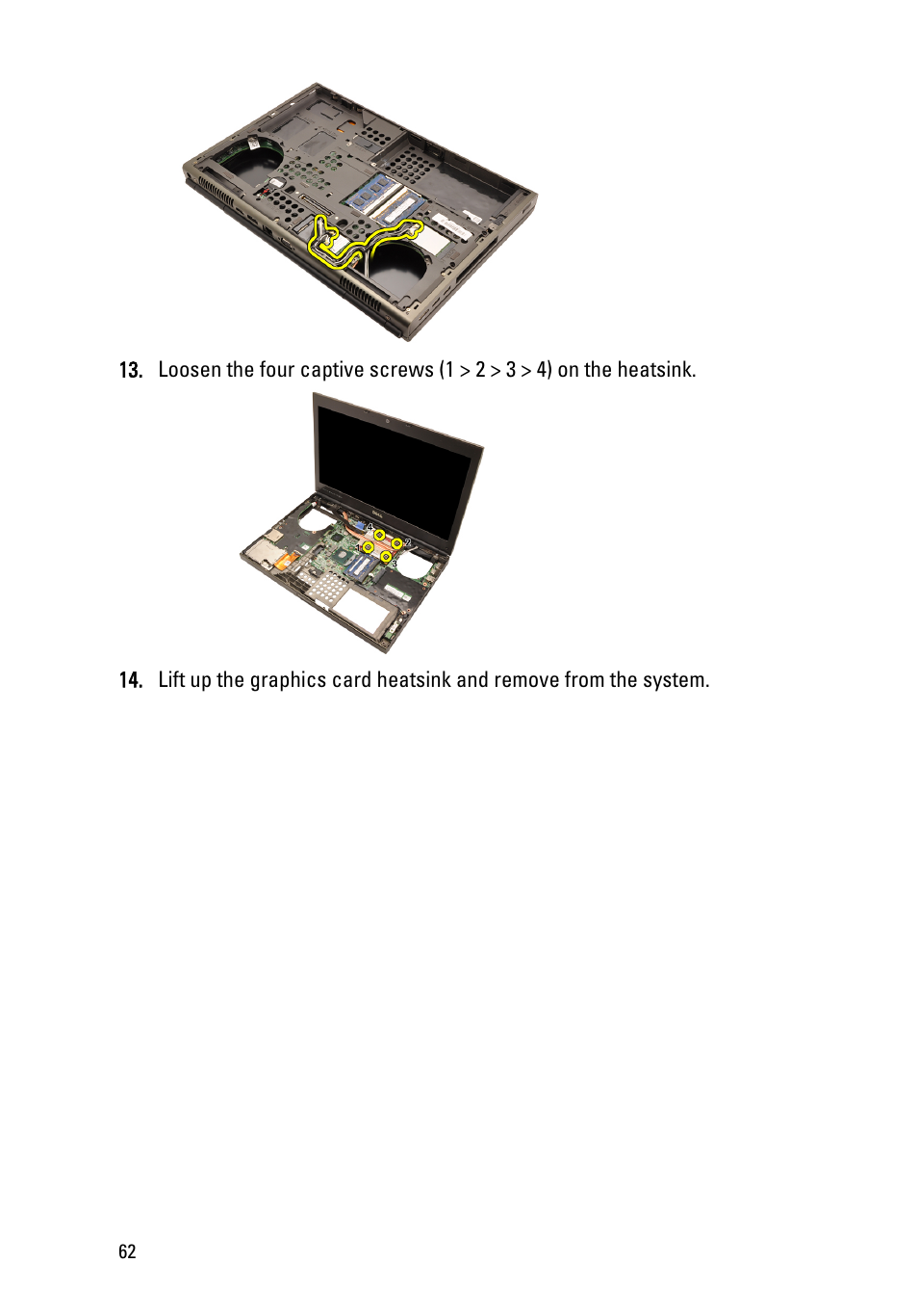 Dell Precision M4600 (Early 2011) User Manual | Page 62 / 142