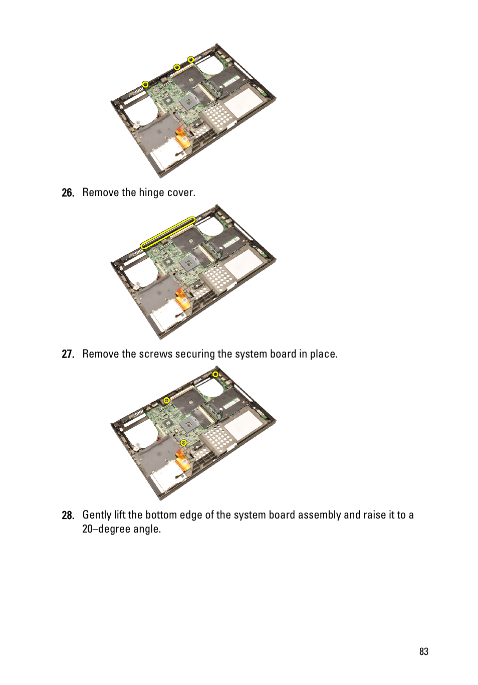 Dell Precision M4600 (Early 2011) User Manual | Page 83 / 142
