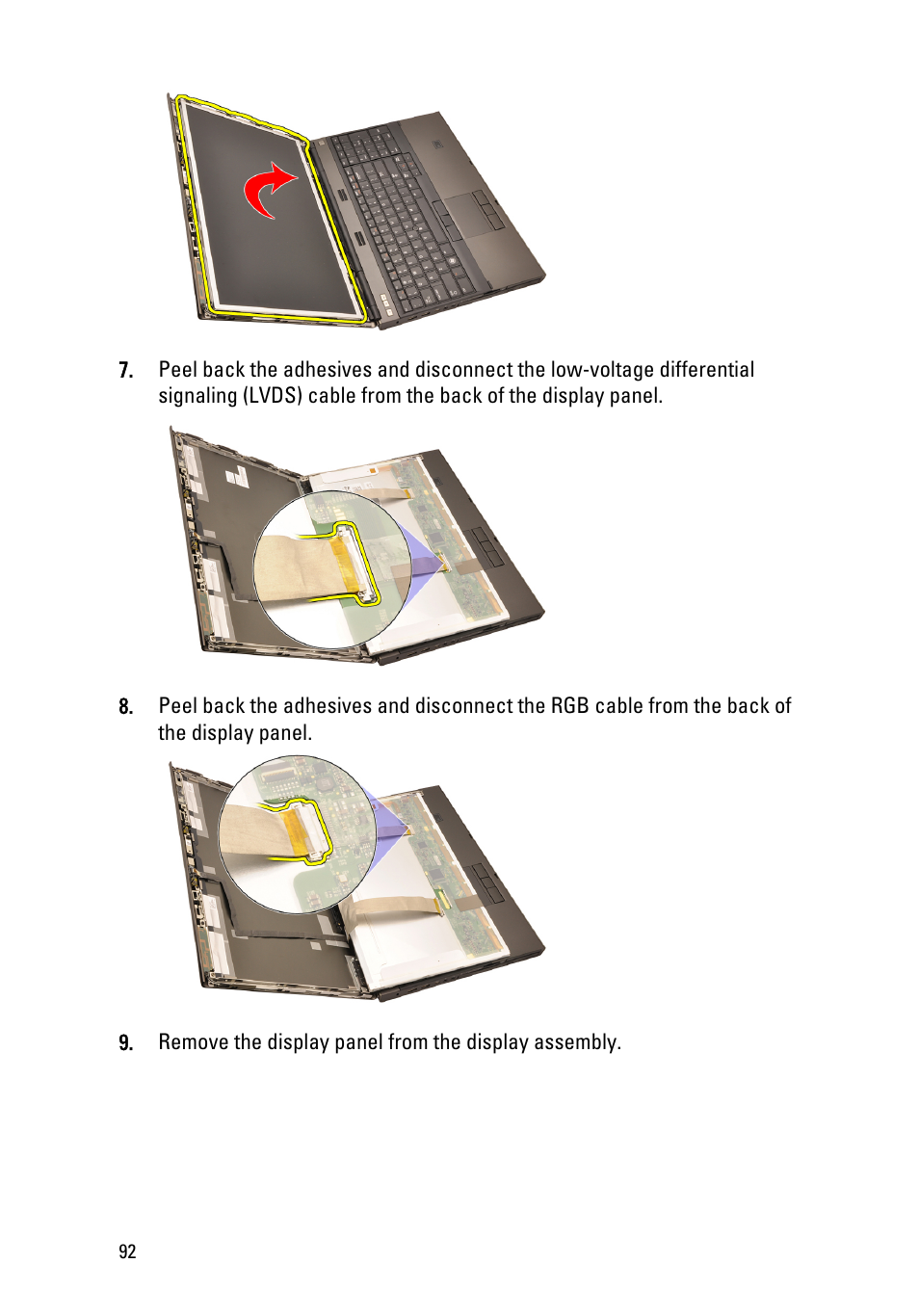 Dell Precision M4600 (Early 2011) User Manual | Page 92 / 142