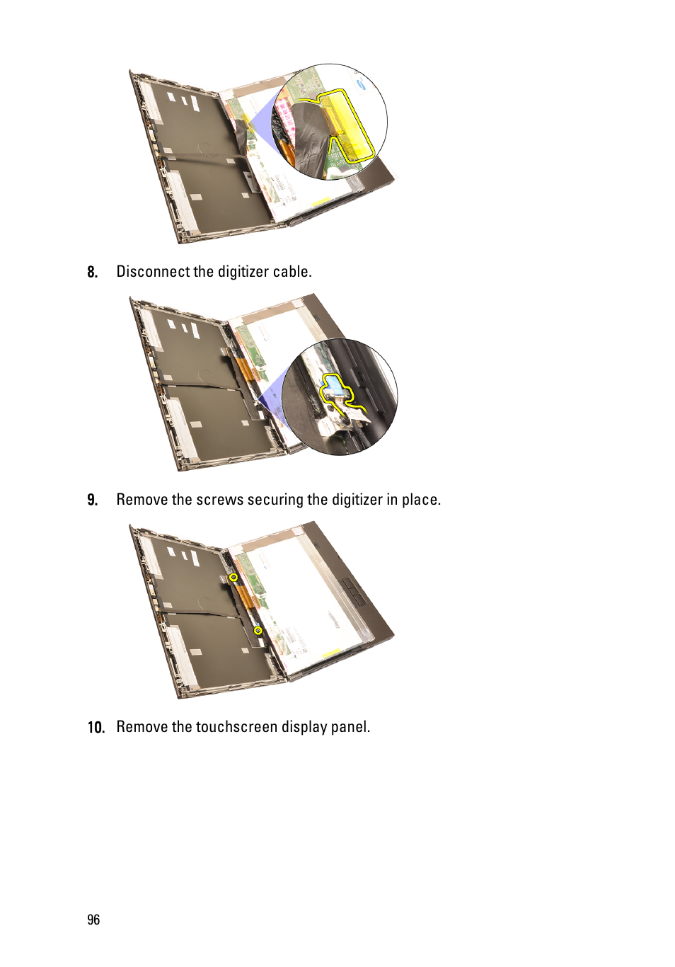 Dell Precision M4600 (Early 2011) User Manual | Page 96 / 142