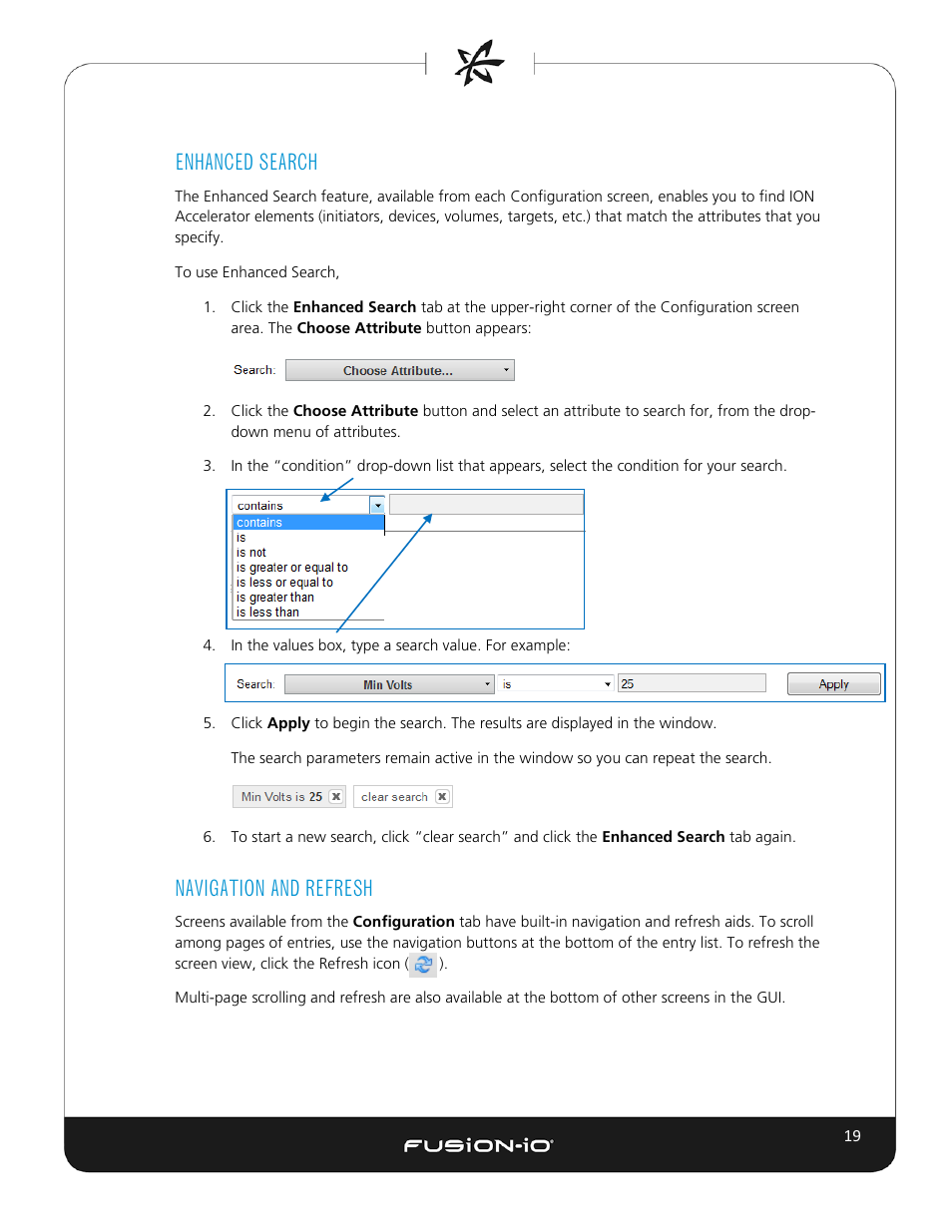 Enhanced search, Navigation and refresh | Dell Acceleration Appliances for Databases User Manual | Page 25 / 102