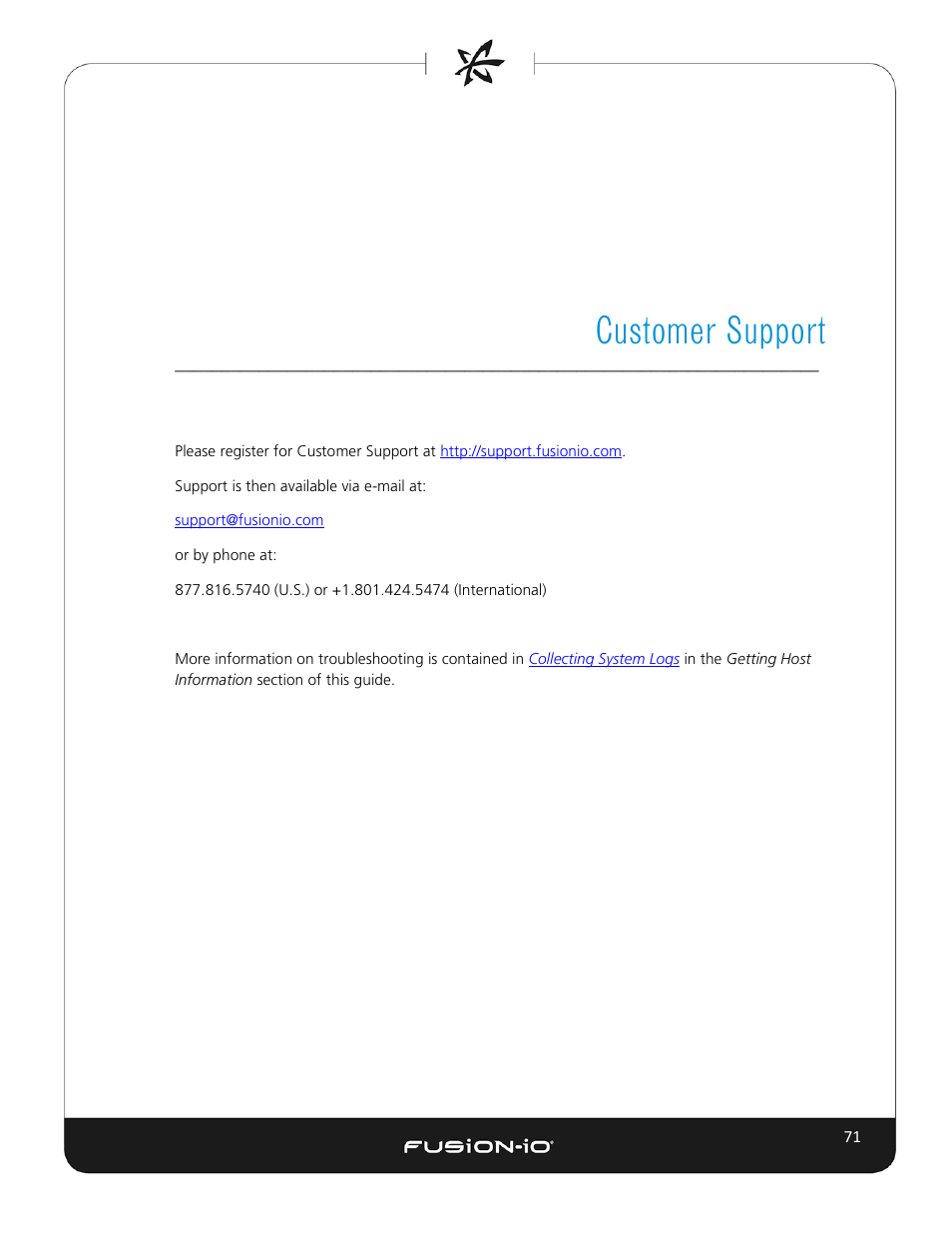 Customer support | Dell Acceleration Appliances for Databases User Manual | Page 77 / 102