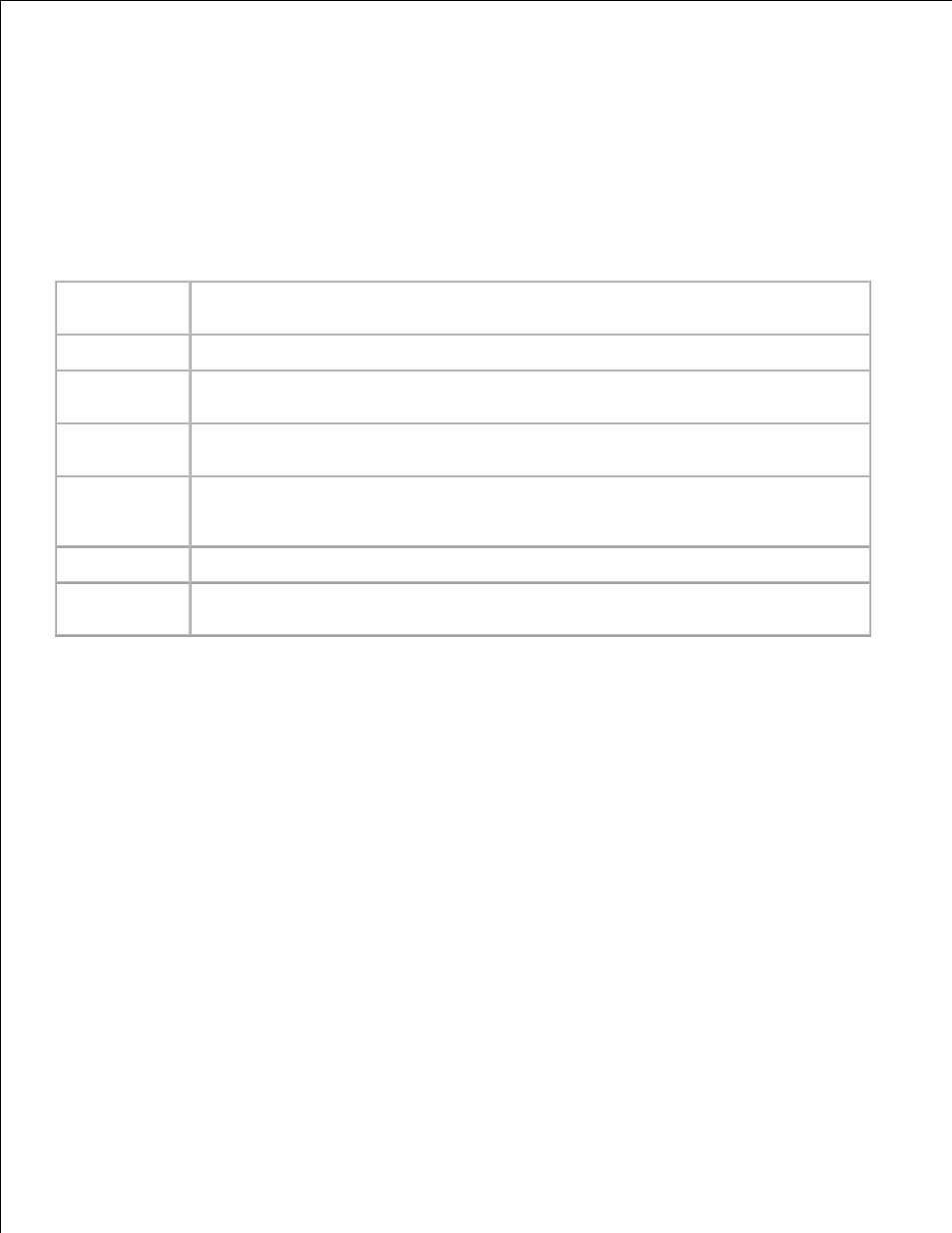 Page display format, Top frame, Left frame | Dell 3110cn Color Laser Printer User Manual | Page 12 / 451