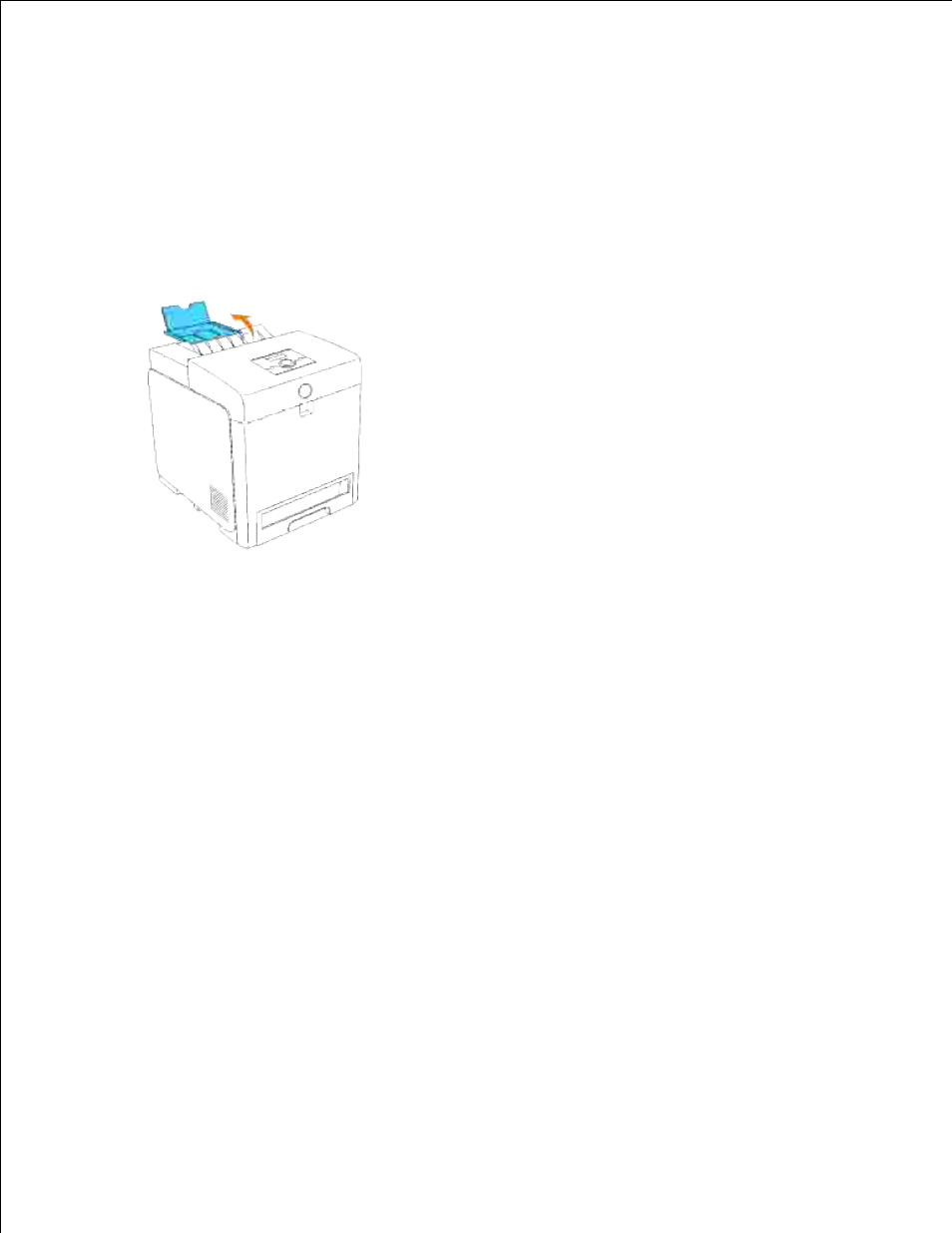 Using the output tray extension | Dell 3110cn Color Laser Printer User Manual | Page 133 / 451