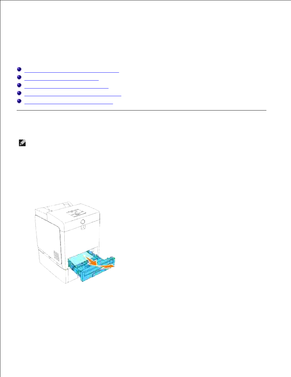 Removing options, Removing the optional 550-sheet feeder | Dell 3110cn Color Laser Printer User Manual | Page 325 / 451