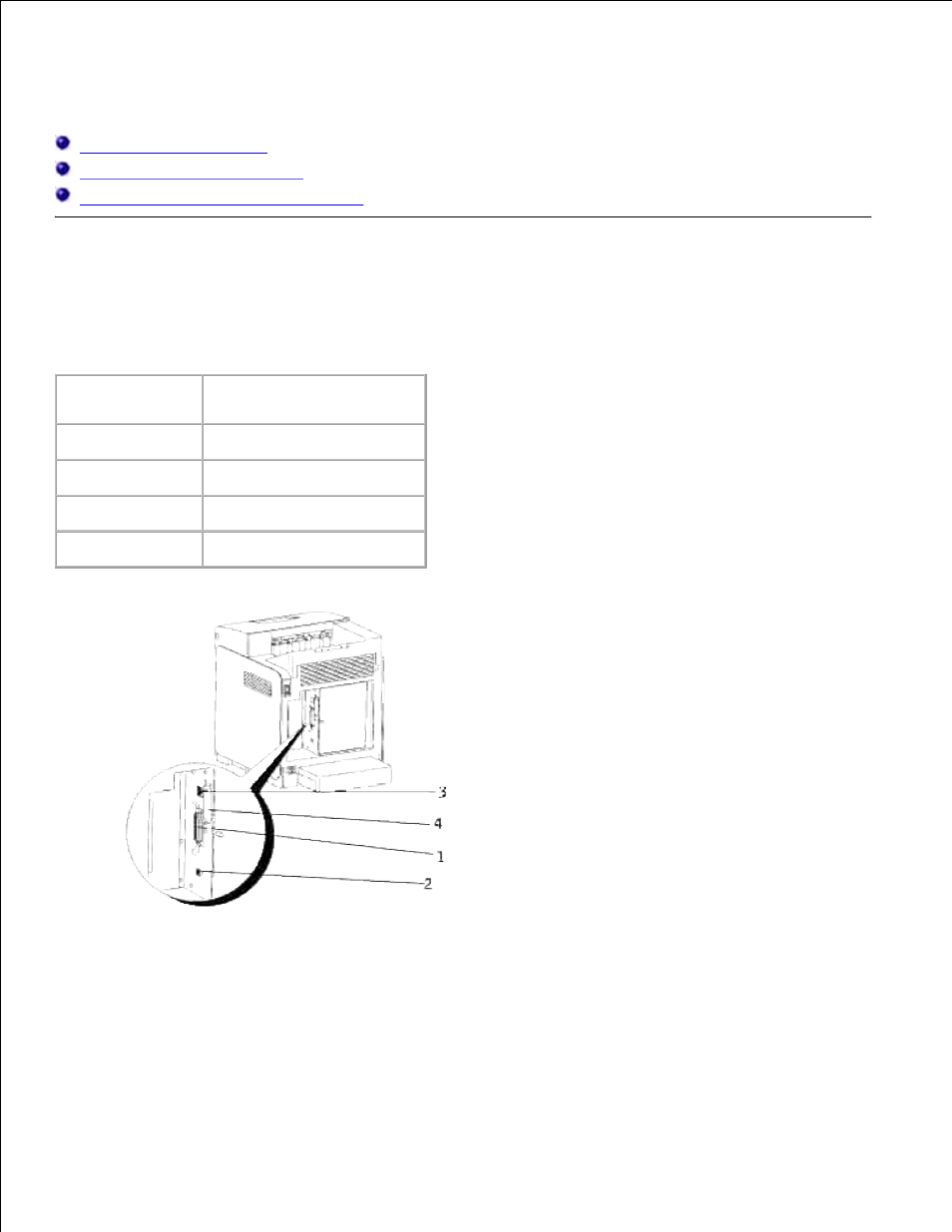 Connecting your printer, Choosing the right cable | Dell 3110cn Color Laser Printer User Manual | Page 61 / 451