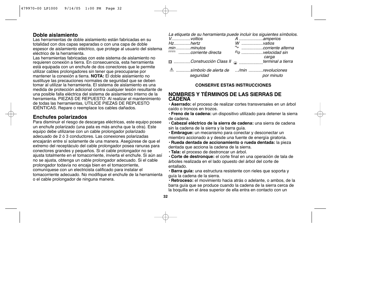 Black & Decker Alligator 479970-00 User Manual | Page 32 / 40