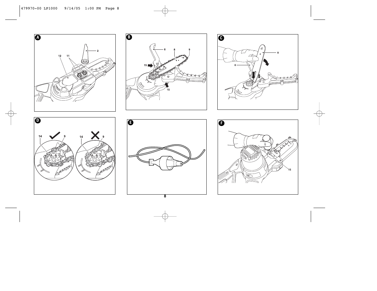 Black & Decker Alligator 479970-00 User Manual | Page 8 / 40