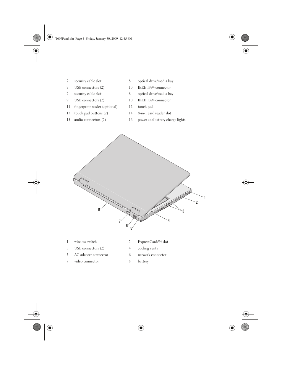 Dell Vostro 1710 (Early 2008) User Manual | Page 4 / 12