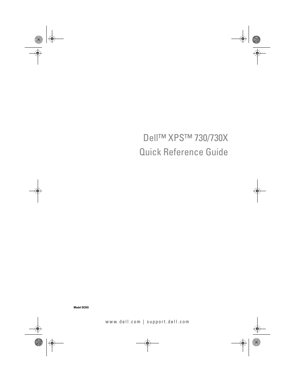 Dell XPS 730x H2C (Early 2009) User Manual | 76 pages