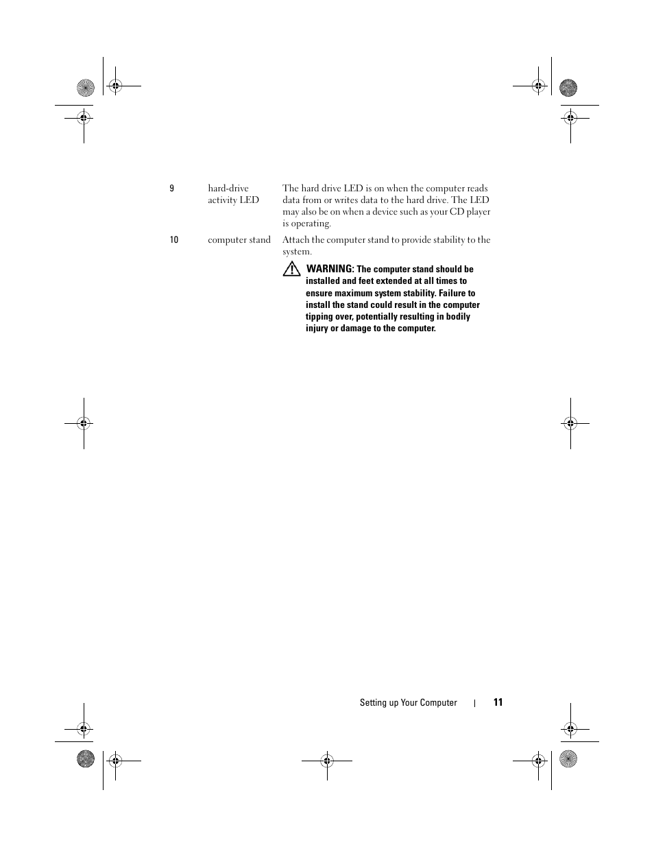 Dell XPS 730x H2C (Early 2009) User Manual | Page 11 / 76