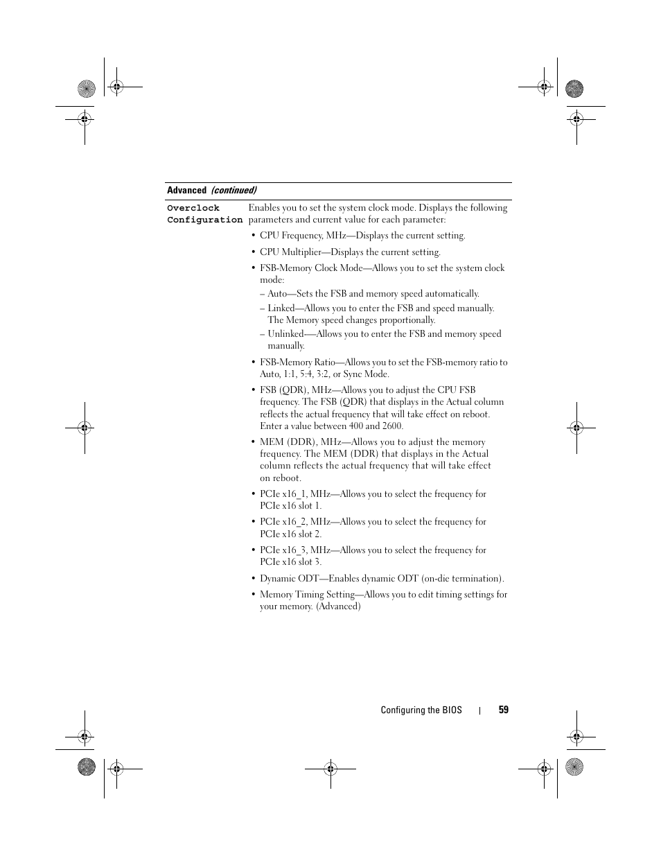 Dell XPS 730x H2C (Early 2009) User Manual | Page 59 / 76