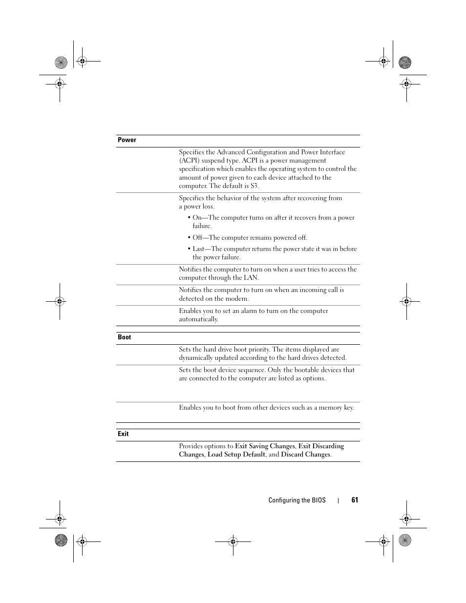 Dell XPS 730x H2C (Early 2009) User Manual | Page 61 / 76