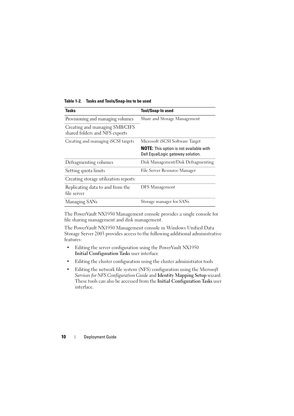 Dell PowerVault NX1950 User Manual | Page 10 / 38