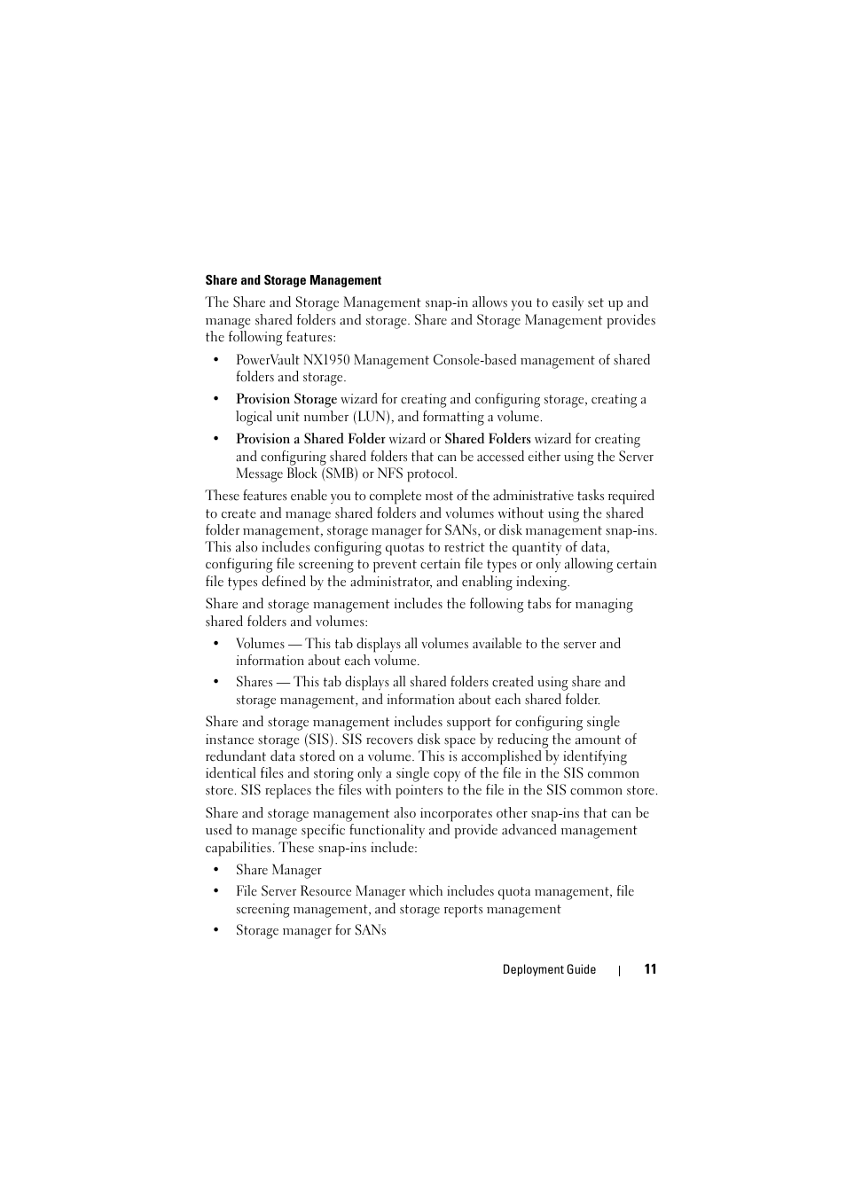 Dell PowerVault NX1950 User Manual | Page 11 / 38