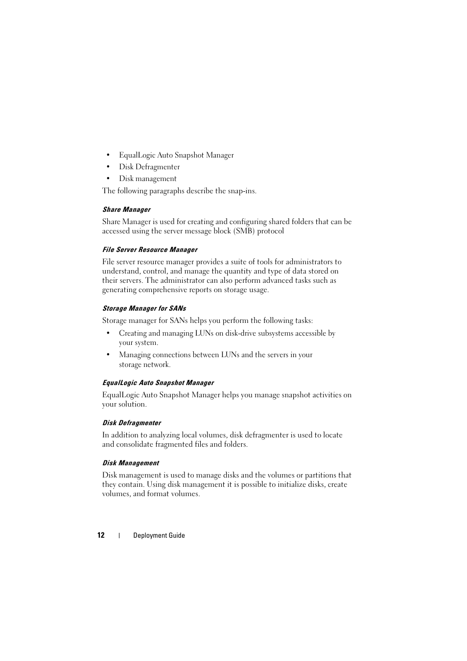 Dell PowerVault NX1950 User Manual | Page 12 / 38
