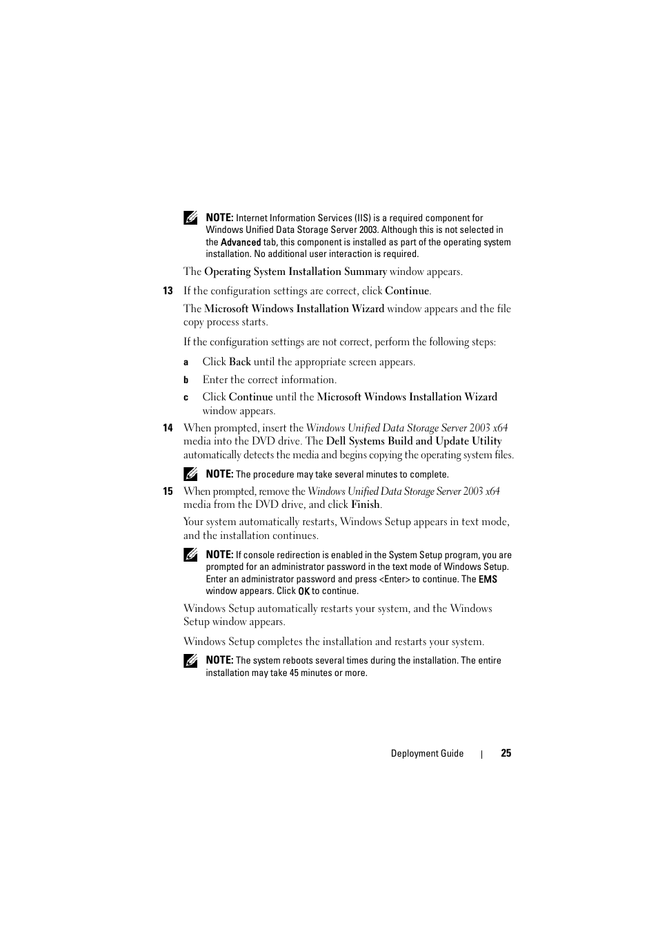 Dell PowerVault NX1950 User Manual | Page 25 / 38